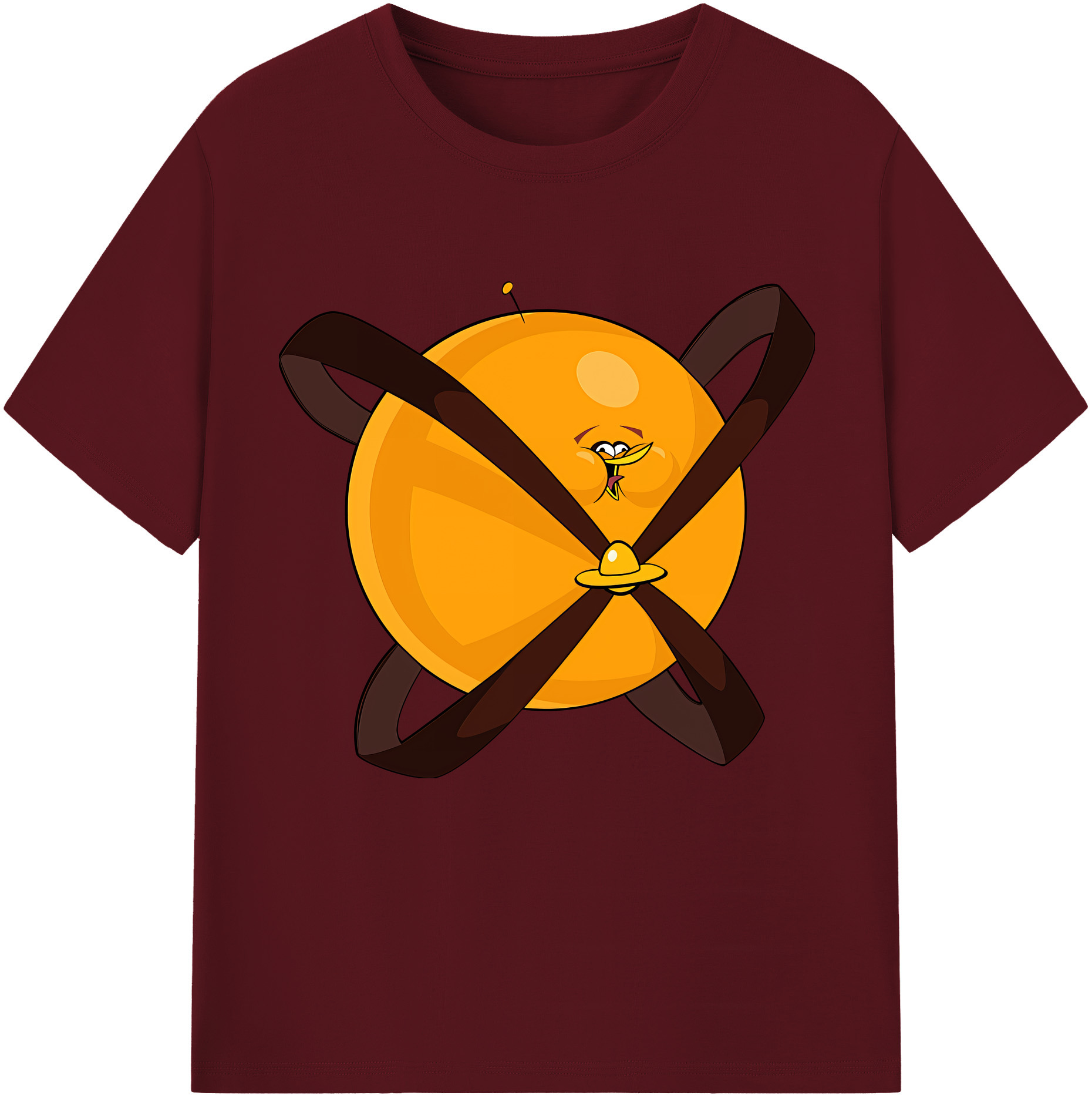 （画像用） Angry Birds アングリーバード 綿100％半袖Tシャツ（フロントプリント）
